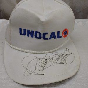 Signed White Unocal 76 Richard petty #43 baseball cap